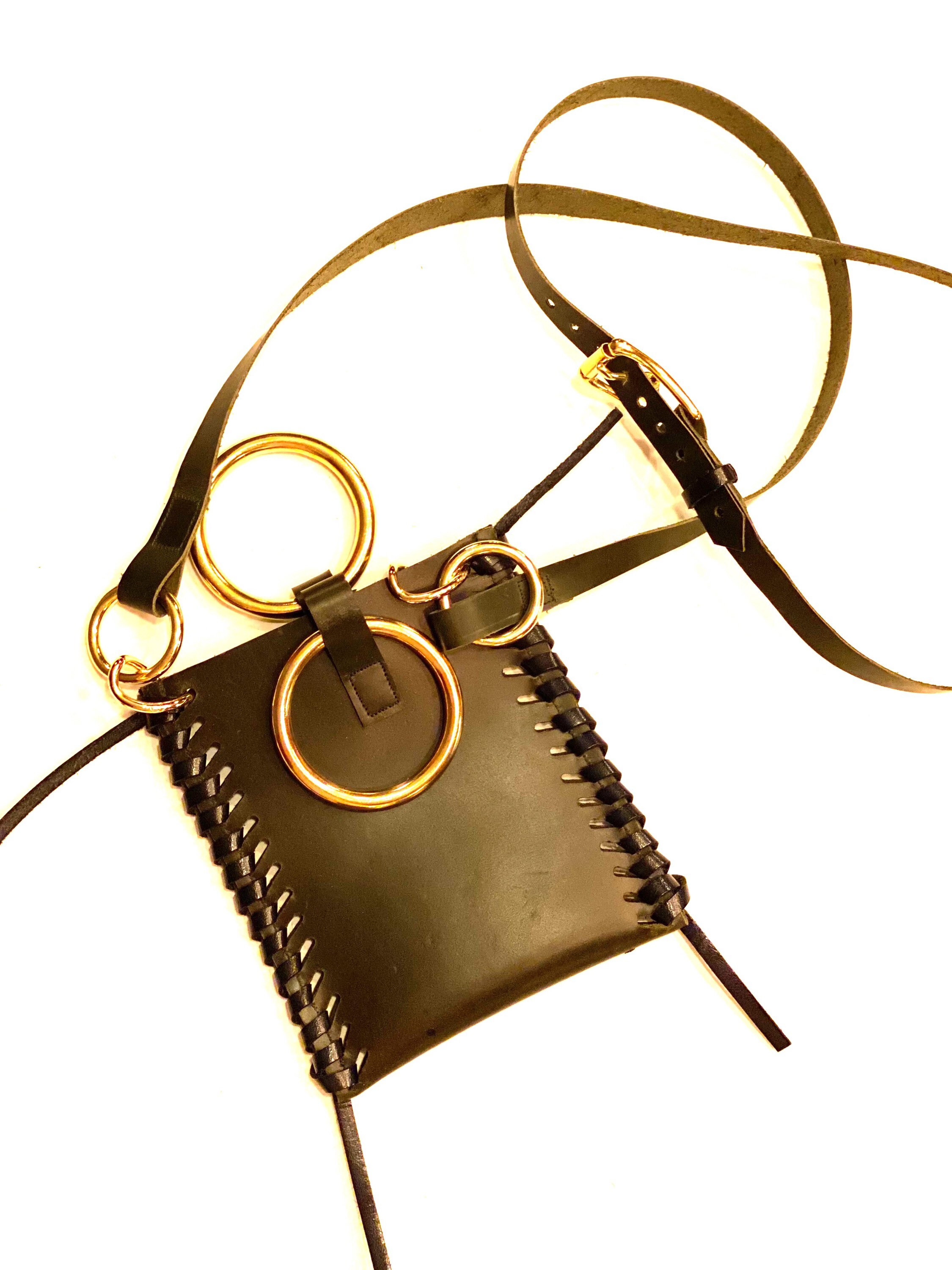 Hunter Green Leather Crossbody Bag Etsy UK