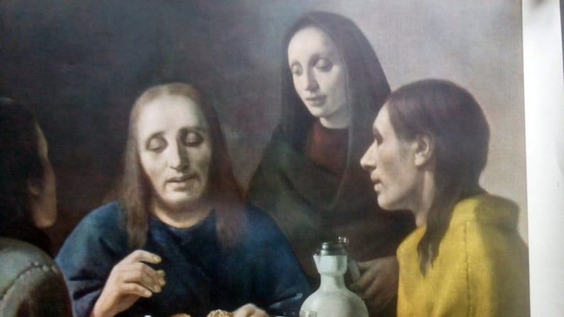 Han Van Meegeren Documentaire The Supper at Emmaus by Han van Meegeren 1936-1937 not | Etsy