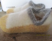 Machine knitted quot Felted Shoes quot . Pattern PDF DOWNLOAD