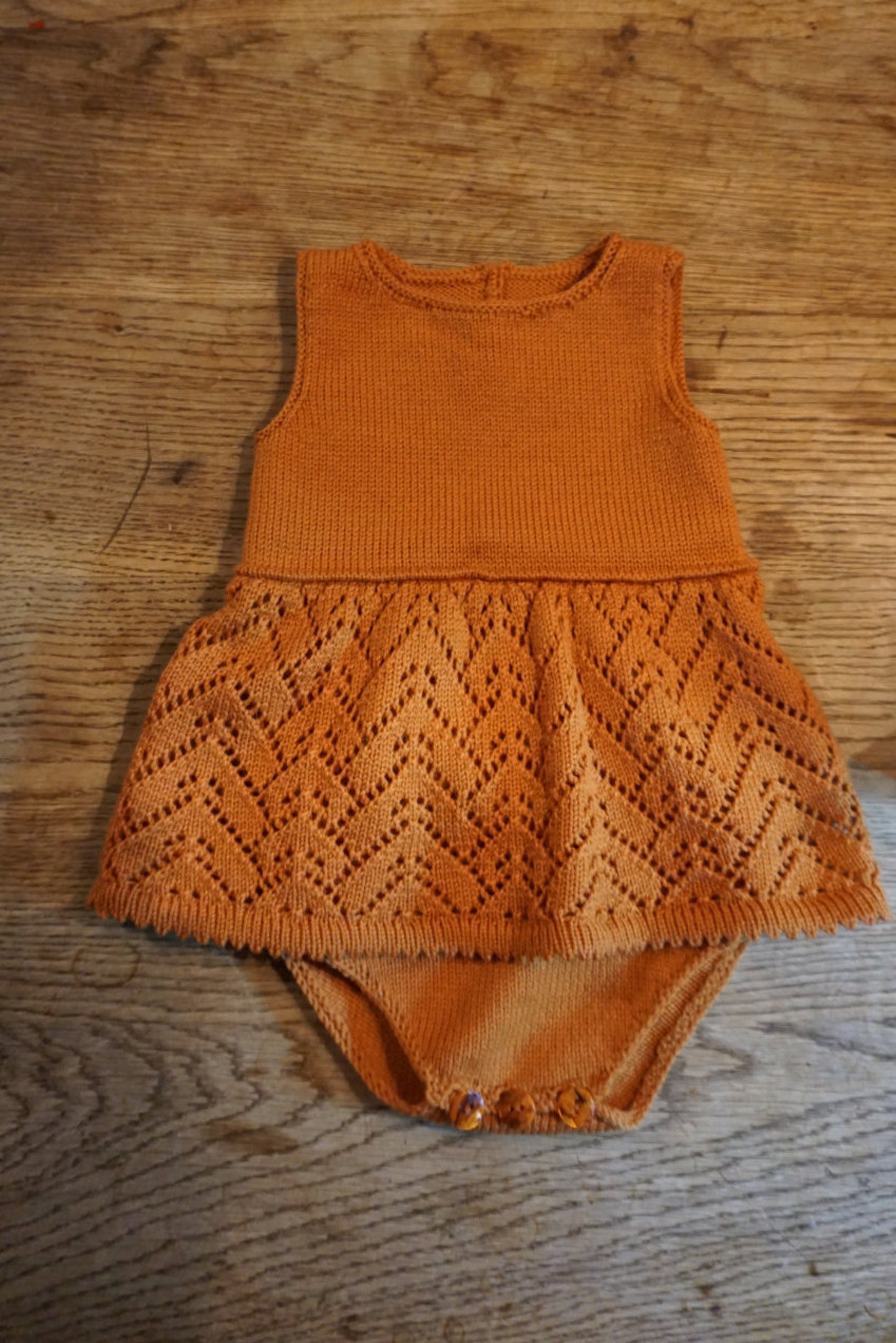 Machine Knitting Baby Body dress Pattern PDF Etsy