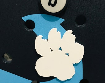 Paw Print Bogg Bit-Dog Paw Bogg Bit-Dog Paw Bogg Charm-Pet Paw Bogg Bit-Custom Bogg Bag Charms-Bogg Bag Accessories