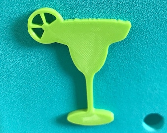 Margarita Glass Bogg Charm-Margarita Glass Bogg Bit-Tropical Drink Bogg Bag Charm-Summer Drink Bogg Charm-Girls Night Out Bogg Charm
