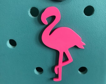 Flamingo Bogg Bit-Flamingo Charm-Pink Flamingo-3D Printed Bogg Bit-Beachy Bogg