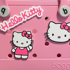 Hello Kitty Bogg Charm-Kawaii Kitty Bogg Bag Charm-Popular Kitty Bogg Bit