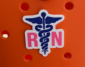 RN Bogg Charm-Nurse Bogg Charm-Nursing Bogg Bag-RN Bogg Bit-Medical Bogg Charm-RN Bogg Gift-Nurse Bogg Gift