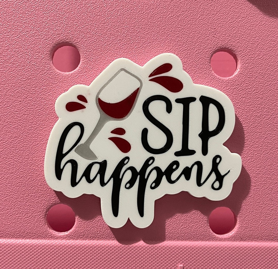 Sip Happens Bogg Bit Charm-wine Bogg Bit Charm-girls Night Out Bogg Bit ...
