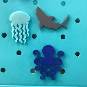 Jelly Fish Bogg Bit-octopus Bogg Bit-shark Bogg Bit-sea Life Bogg Bit ...