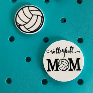Volleyball Bogg Bag Bit-Volleyball Mom Bogg Bit-Volley Ball Bogg Bit-Sports Mom Bogg Bit