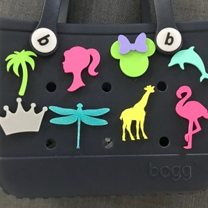 Bitty Bogg Charms-Bitty Bogg Bit-Flamingo Bit-Flip Flop Bogg Charm-Small Bogg Bits-Tiny Bogg Charms-Starfish Bit-Kids Bogg Bag Bits-Crown