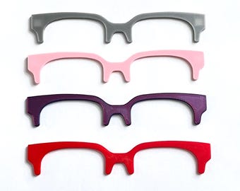 Brow Toppers for Magnetic Frames-Brow Topper for Pair Eyewear Toppers- Brow Frame Toppers-3D Printed Brow Toppers-Choose Your Color!