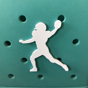 Football Player Bogg Bit-Football Bogg Bit-Sports Bogg Bit-Bogg Bag Buttons-Sports Bogg Bag Charm