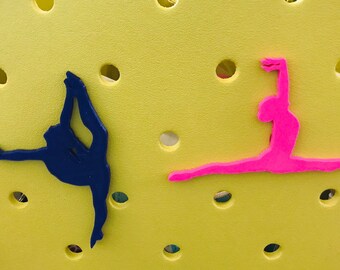 Gymnastics Bogg Charm-Gymnastics Bogg Bit-Gymnast Bogg Charm-Male Gymnast Bogg Bit-Tumbler Bogg Charm-Screw Back Bogg Bit Charm