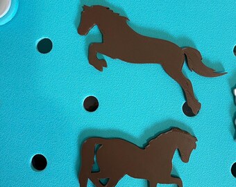 Horse Bogg Bag Charm, Equestrian 3D Printed Bag Bit, Horse Mom Bogg Bit, Farm Bogg Charm