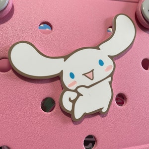 Cinnamon Roll Bogg Charm-Sanrio Bogg Charm-Popular Puppy Bogg Charm-Hello Kitty Bogg Charm
