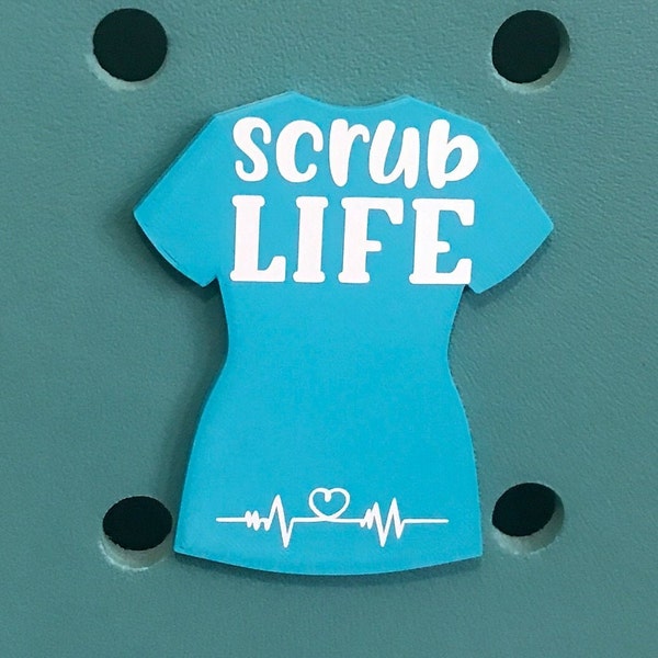 Scrub Life Bogg Bit-Nurse Bogg Bits-Scrub Life Bag Charm-Bag Accessory-Bogg Bag-Nurse Life-Nurse Gift-Doctor Gift-Medical Assistant Gift