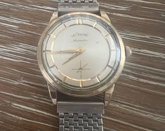 1960 10k Gold LeCoultre Bumper Automatic Watch - Video
