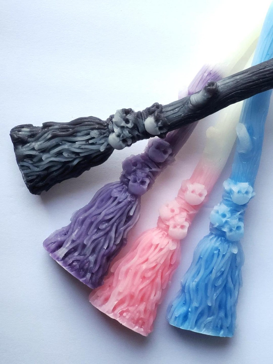 Broomstick Candles Etsy