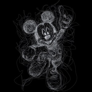 Mickey Mouse Cartoon Aesthetic Mickey Print Contemporary - Etsy