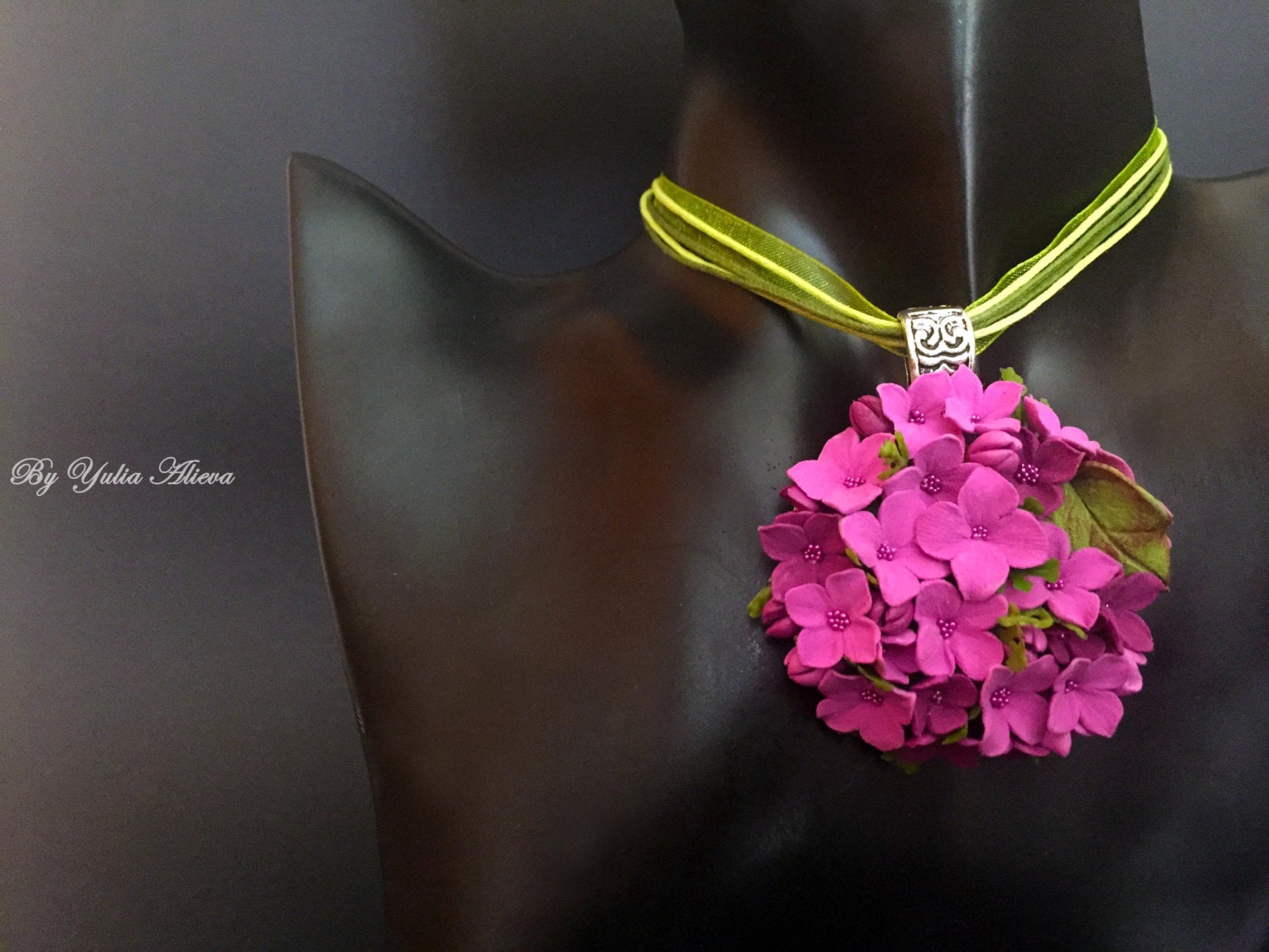 Pink Lilac Necklace main image 0