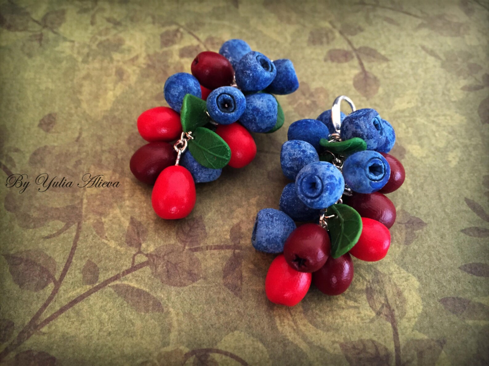 Jewelry With Berries Berry Jewelry Food Jewelry Summer Etsy