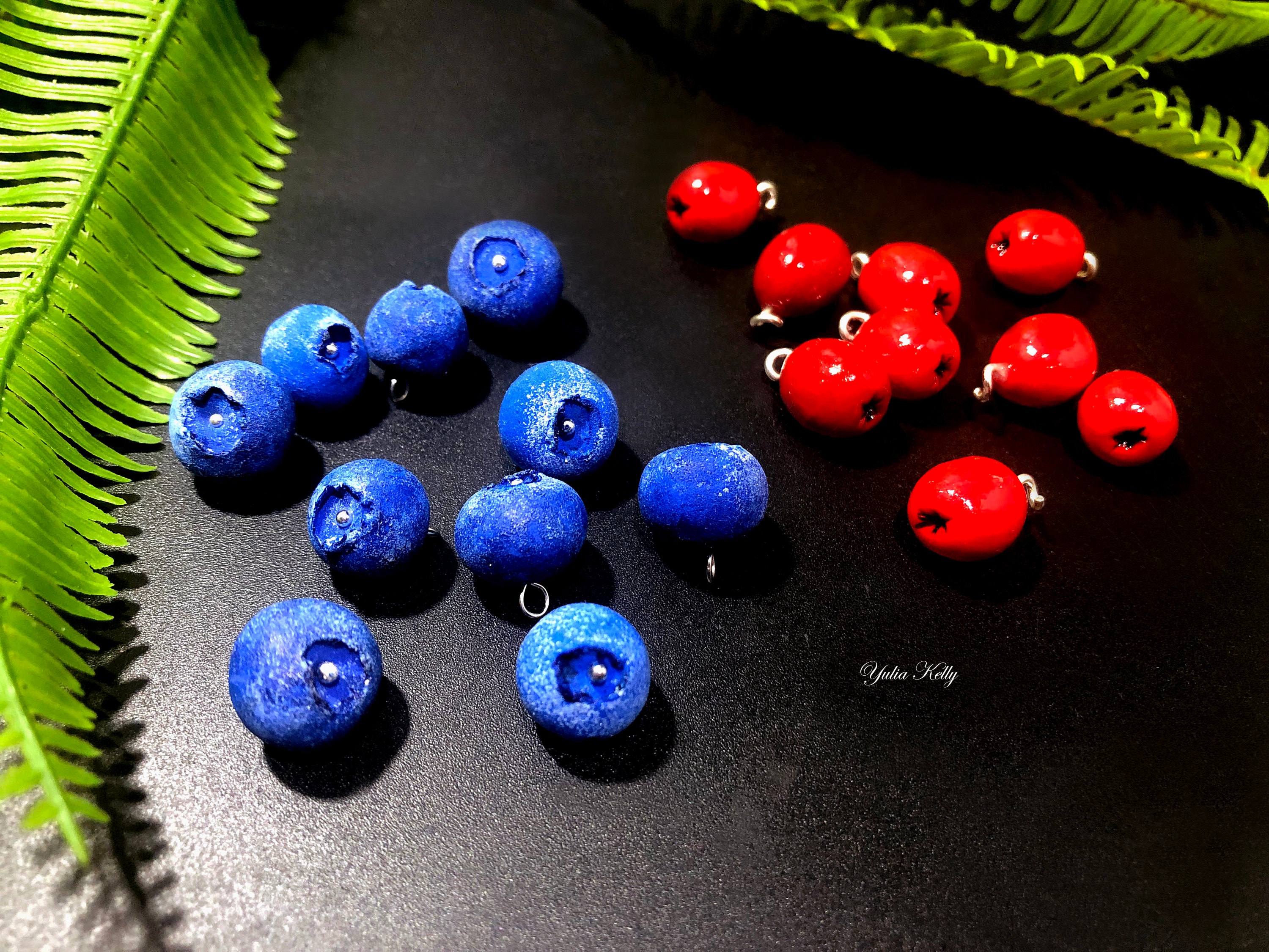 Berry Beads Beads Berry Blueberry Beads Dogwood Beads Etsy