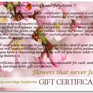 Gift Certificate