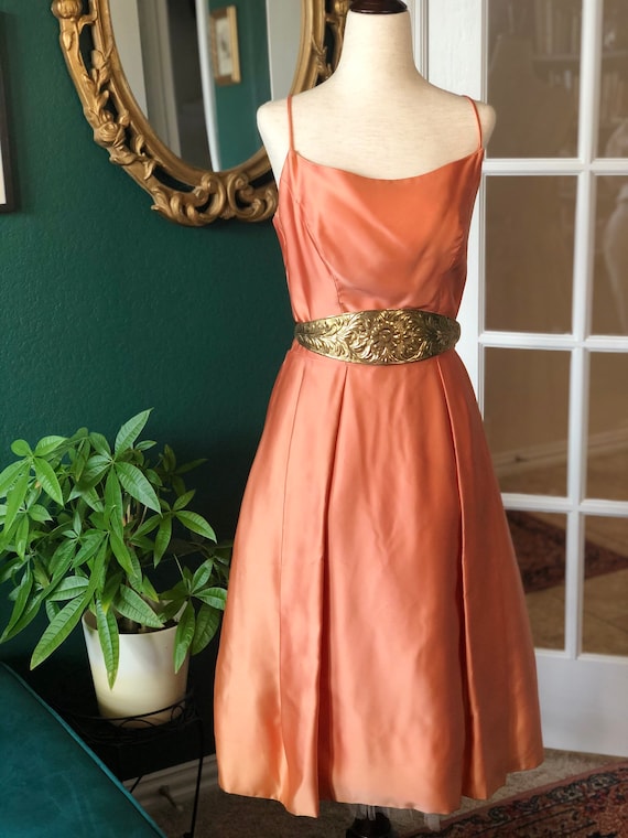 white christmas dresses Vintage 1950s Green Beaded Cocktail Dress main image 1