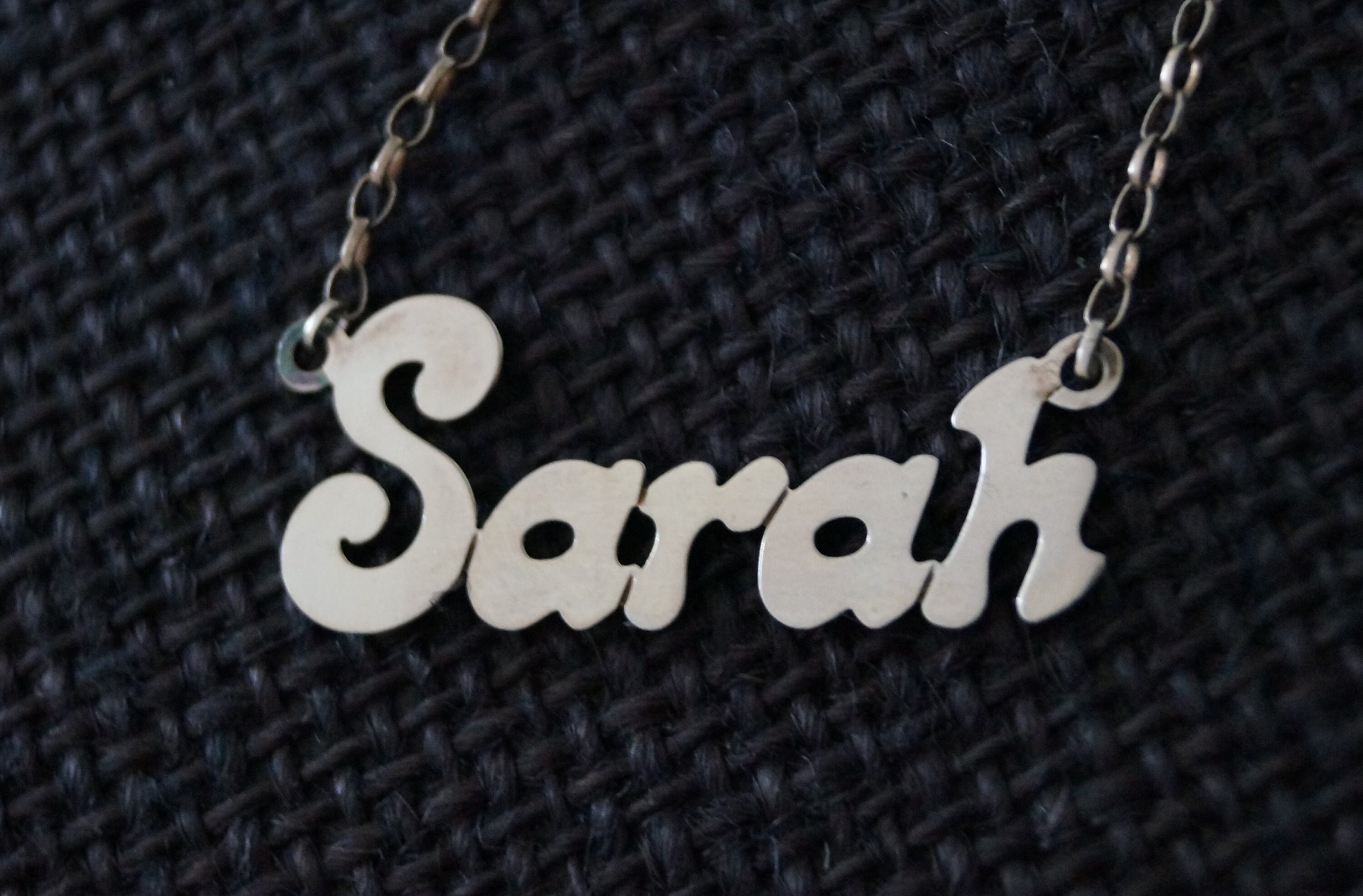 Sarah necklace silver deals