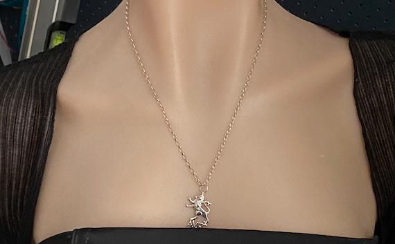 Aston villa shop gold pendant