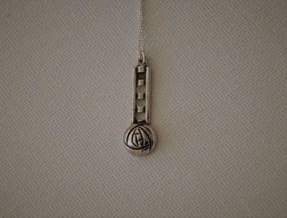 Vintage Sterling Silver Kit Heath Pendant - 1997 … - image 5