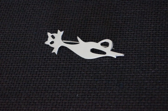 Vintage Sterling Silver Brooch - Vintage Brooch -