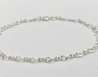 Vintage Sterling Silver Bracelet – Vintage Bracelet - Vintage Silver Bracelet - Vintage Silver Anklet - Vintage Sterling Silver Anklet