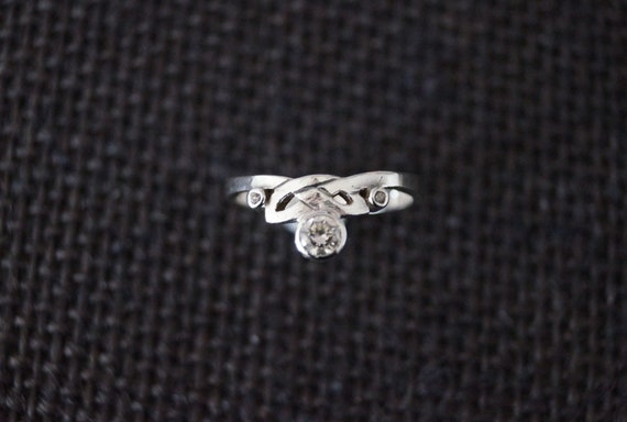 Vintage Sterling Silver Ring - Vintage Silver Ring