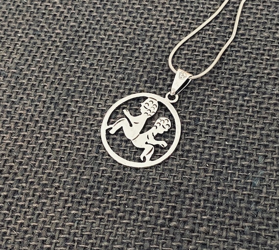 Vintage gemini necklace deals