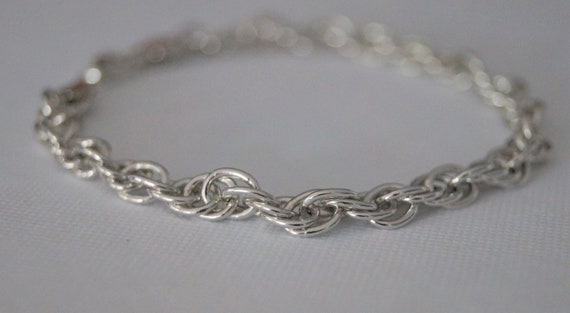 Vintage Sterling Silver Bracelet – Vintage Silver
