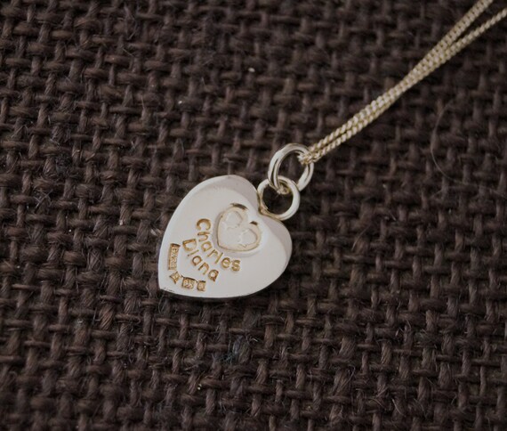 Vintage Charles and Diana Pendant with chain - 198
