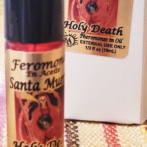Santa Muerte Holy Death Roll On Perfume .33 Oz