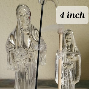 4/5 inch Color Changing Santa Muerte/Holy Death Figurine