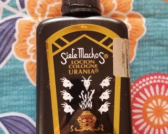 Siete Machos Cologne Bottle