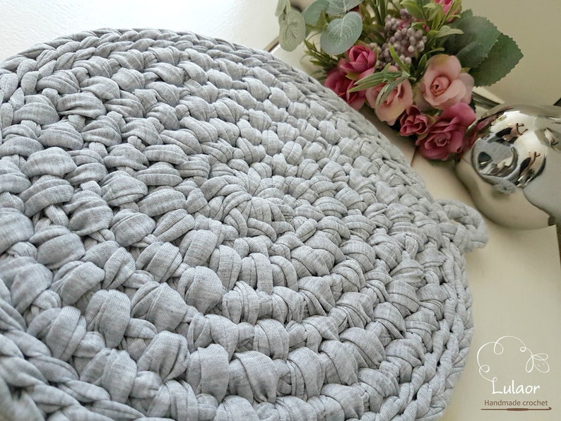 Crochet Hot Pad Pattern Pot Coaster Easy Pattern Round Hot Etsy