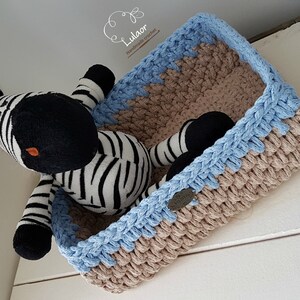 Pattern for crochet basket, reqtangle basket, Michael basket, crochet basket Diy image 9