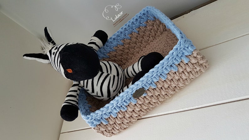 Pattern for crochet basket, reqtangle basket, Michael basket, crochet basket Diy image 9