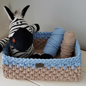 Pattern for crochet basket, reqtangle basket, Michael basket, crochet basket Diy image 8