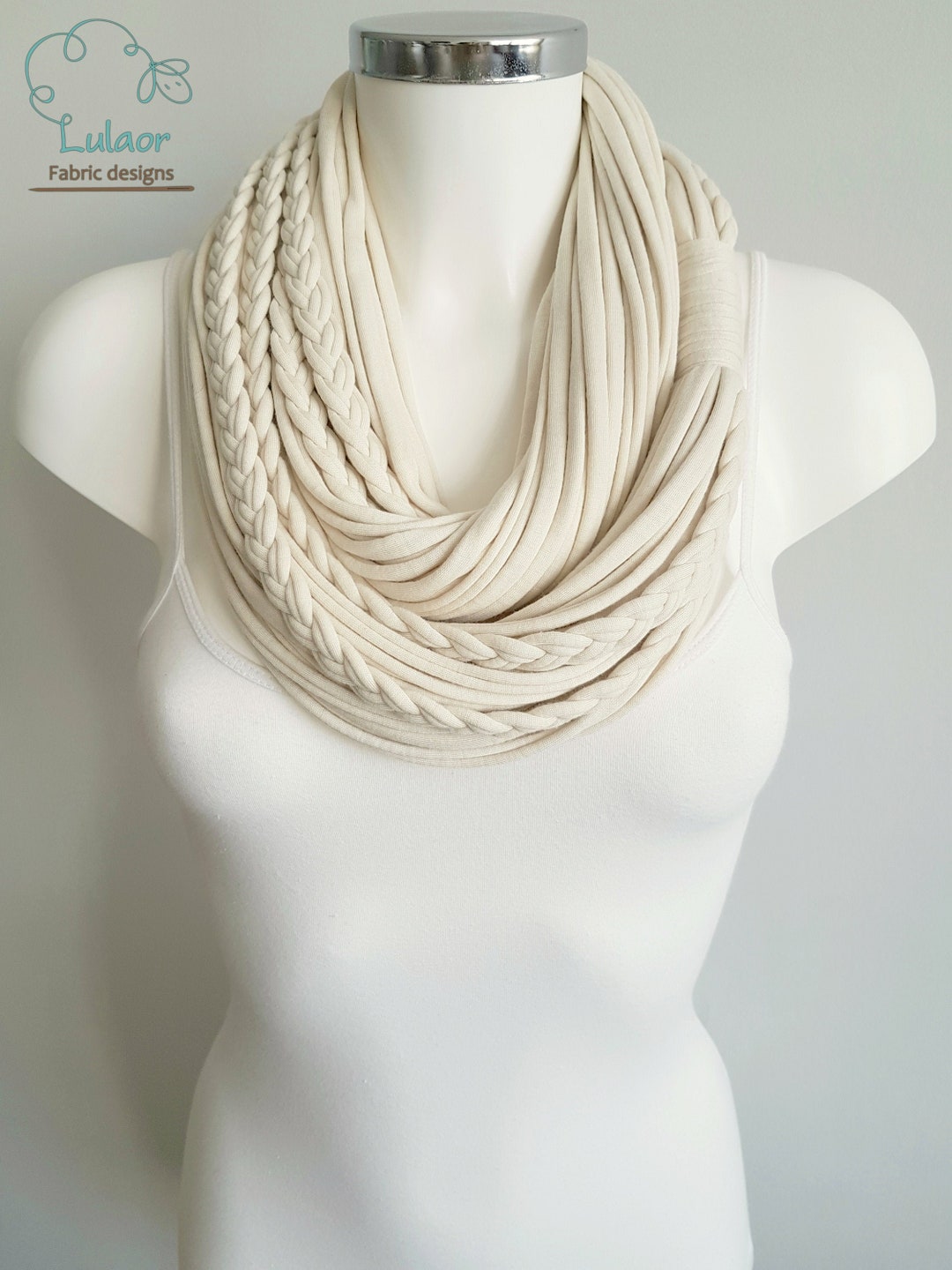 Unique Scarfscarves for Women Loop Scarf Cotton Fabric Etsy