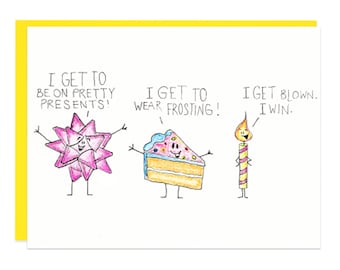 Funny Birthday Card for Him, Dirty Birthday Card, Birthday Card Funny, Happy Birthday Card for Her, Birthday Greeting Card, Bday Card