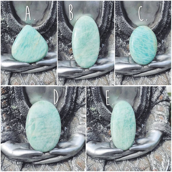 Cabujon amazonita, Amazonite stone, stones for jewelry making, macramé, gemstones, amazonite cabochon