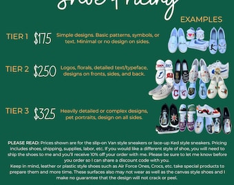 Custom Hand-Painted Sneakers: Unique Art, Personalized Gift