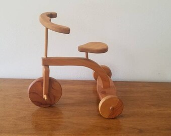 wooden animal trike