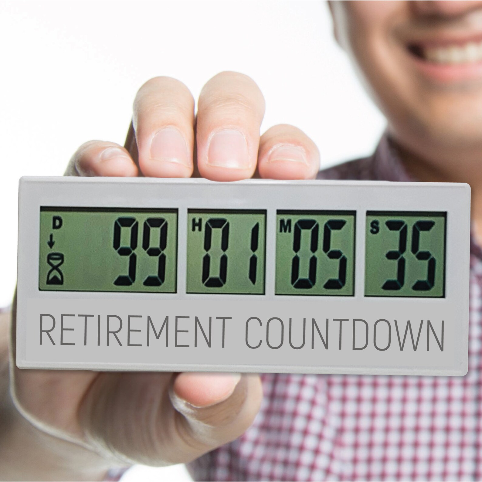  retirement countdown clock up to 999 day countdown timer etsy
