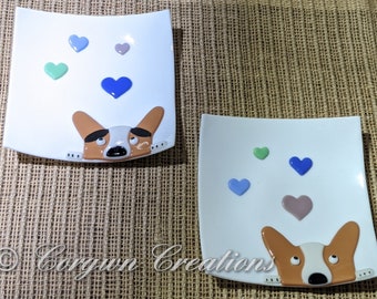 corgi paper plates
